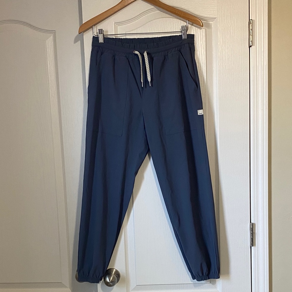 Vuori Navy Blue Track Joggers